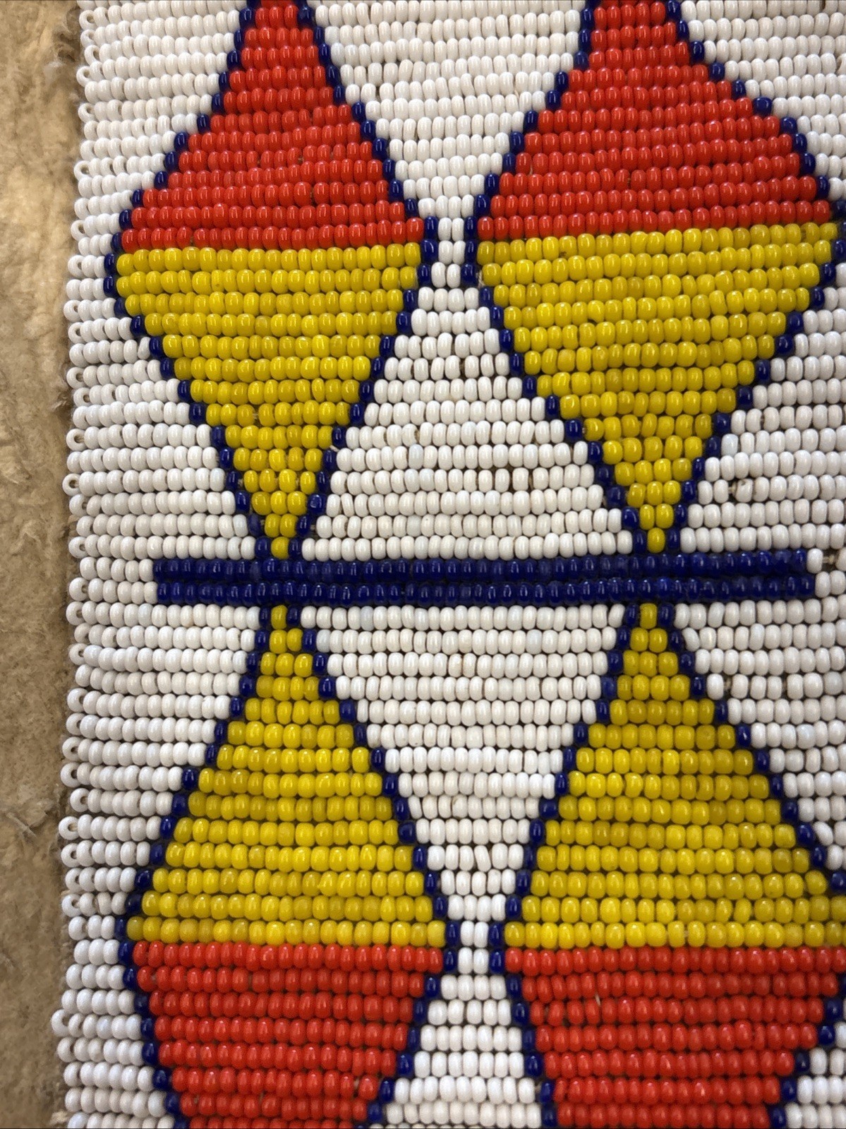 Antique Native American Beaded Plains Leggings 1910s Beaded Leggings