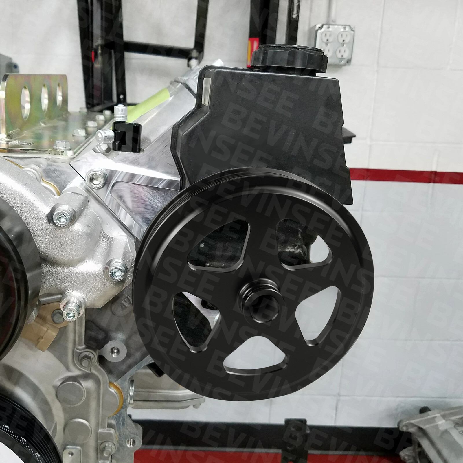 Aluminum Power Steering Pump Pulley For LS1 for Camaro for Firebird V8 1998-2002