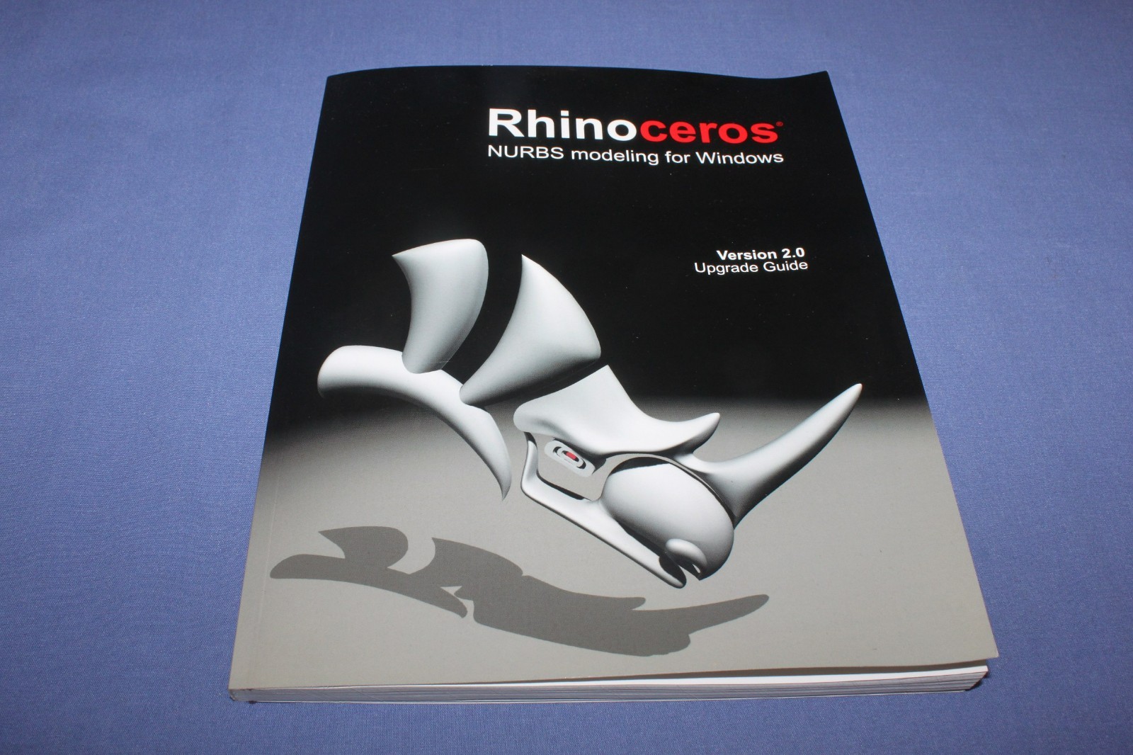 New Rhinoceros NURBS Modeling Commercial Ver. 2.0 for Windows – w/ CDs & Manuals
