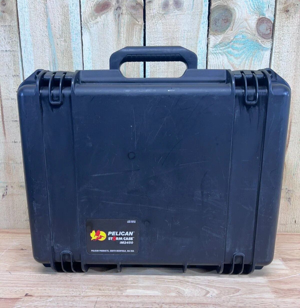Pelican iM2450 Storm Case Waterproof Handheld Great Condition AB