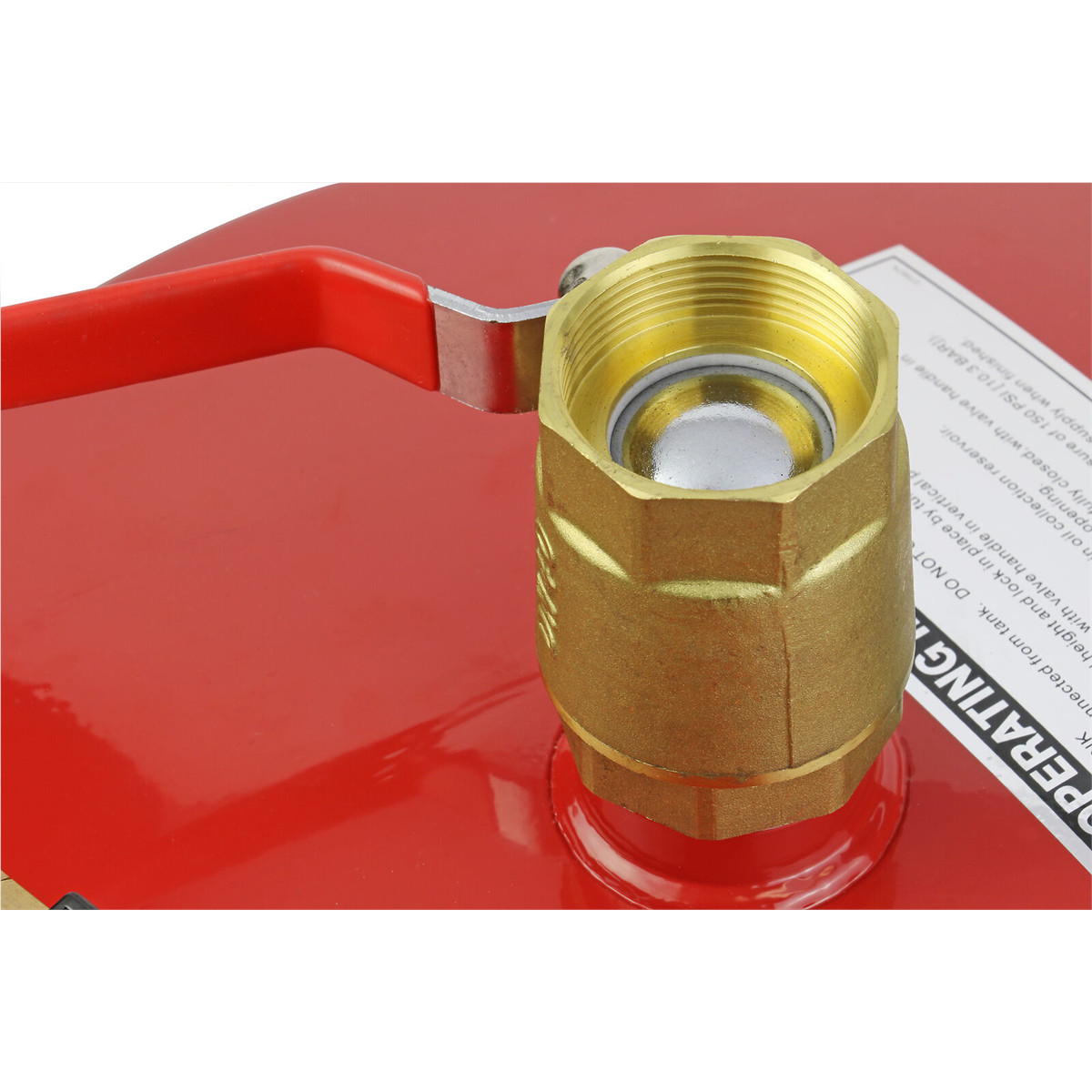 Lincoln 3601 Pneumatic 18 Gallon Pressurized Fluid Drain and Evacuation Tank