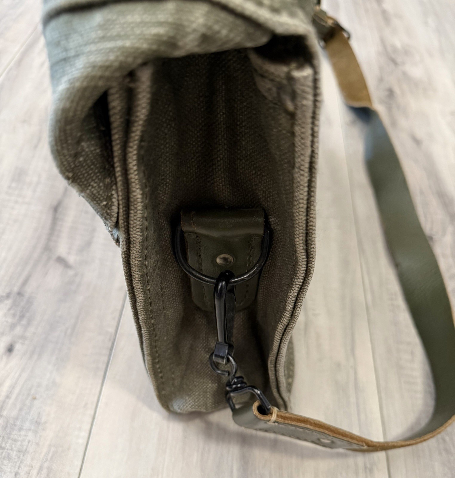 vintage military ammo pouch messenger bag