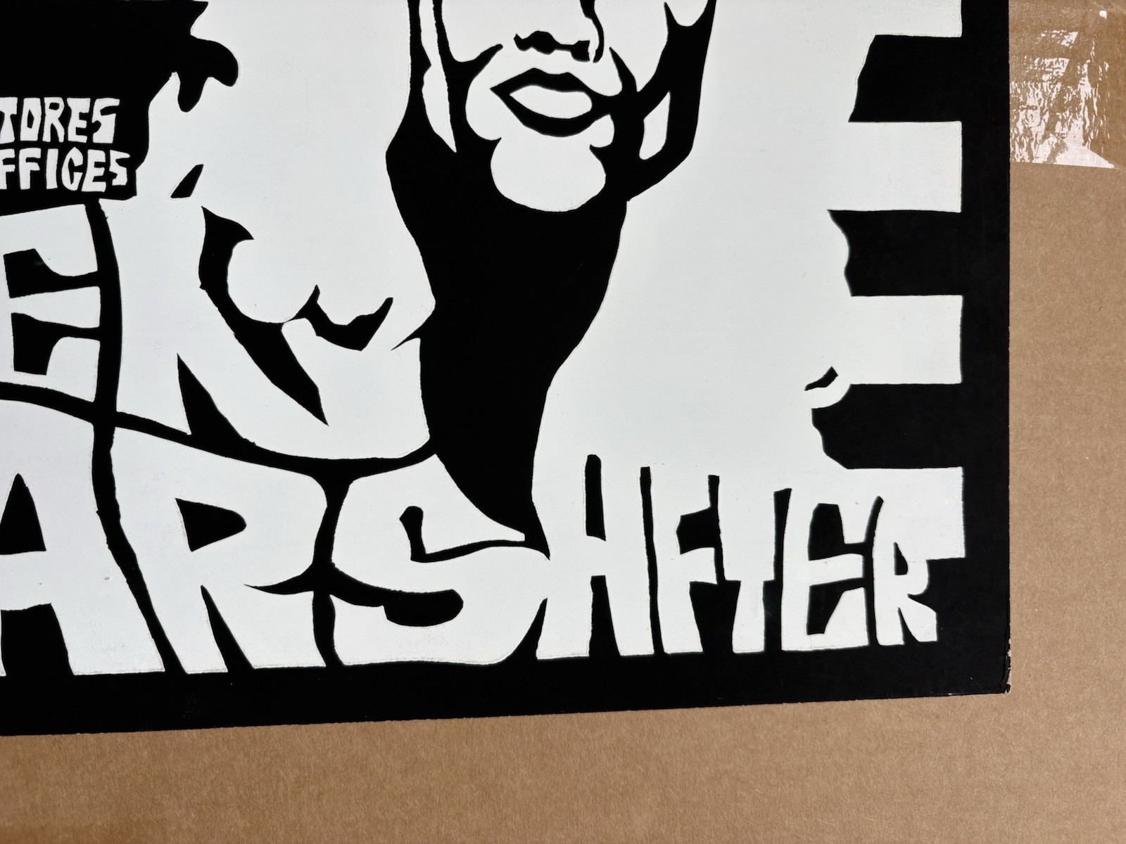 1971 Ten Years After CVA Cardboard Original First Print Concert Poster