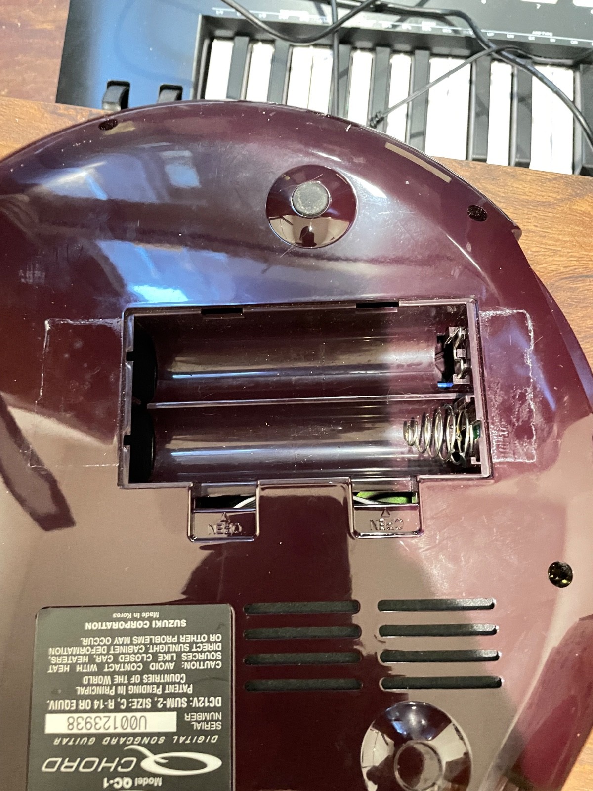 Suzuki QChord QC-1 Digital Guitar Keyboard with case