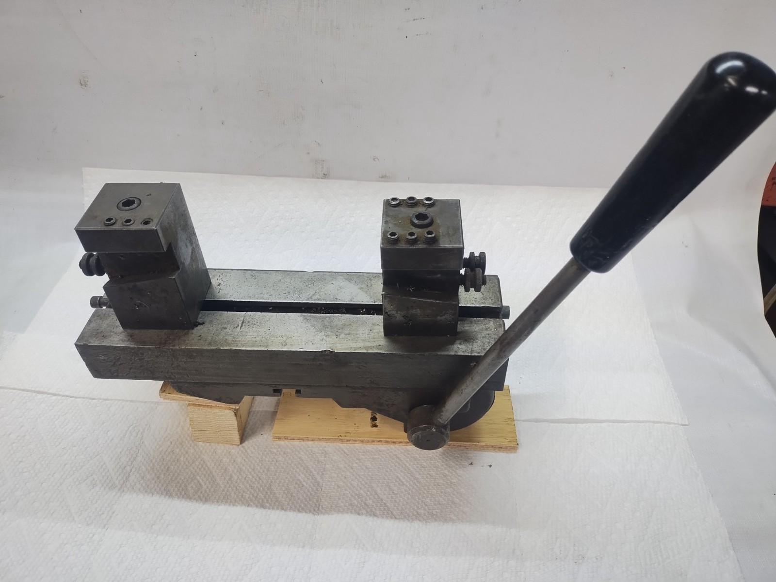 Double Tool, Lever Cross Slide For Older Hardinge Lathe