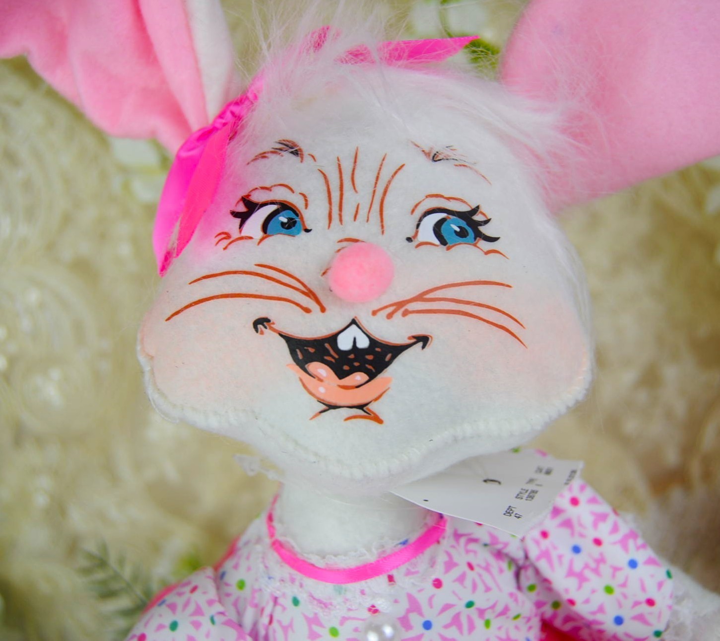 15in Easter Parade Girl Bunny with easter eggs basket .2020 retired NWOT