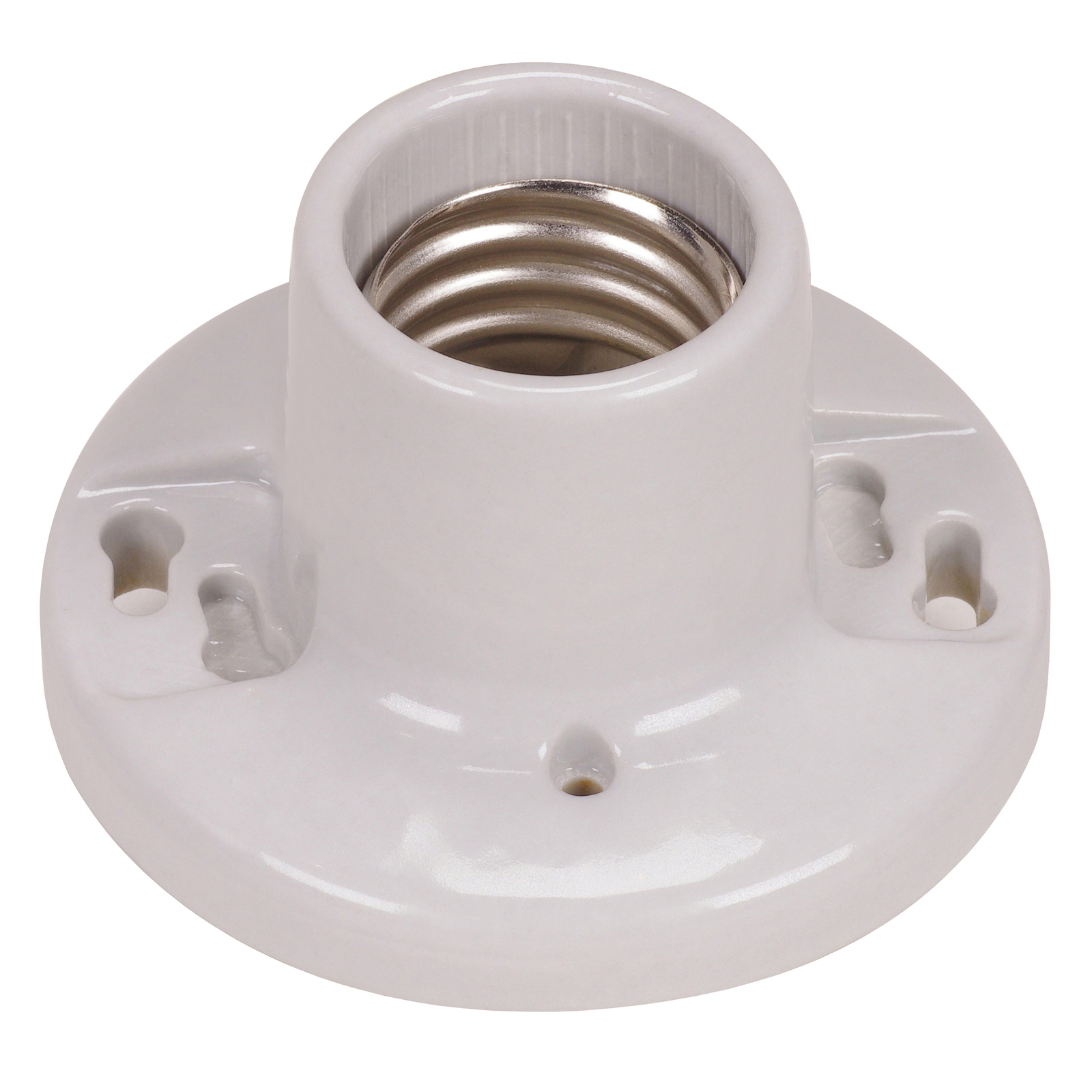 Satco 90-483 White Keyless Porcelain Mogul E39 Base LAMP HOLDER Receptacle