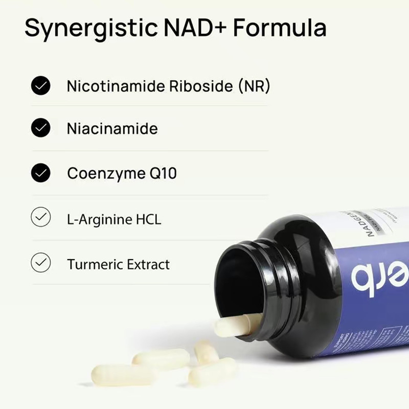 Selerb NAD+ Supplement for Men-With Liposomal-NAD+,CoQ10, L-Carnitine, L-Arginin