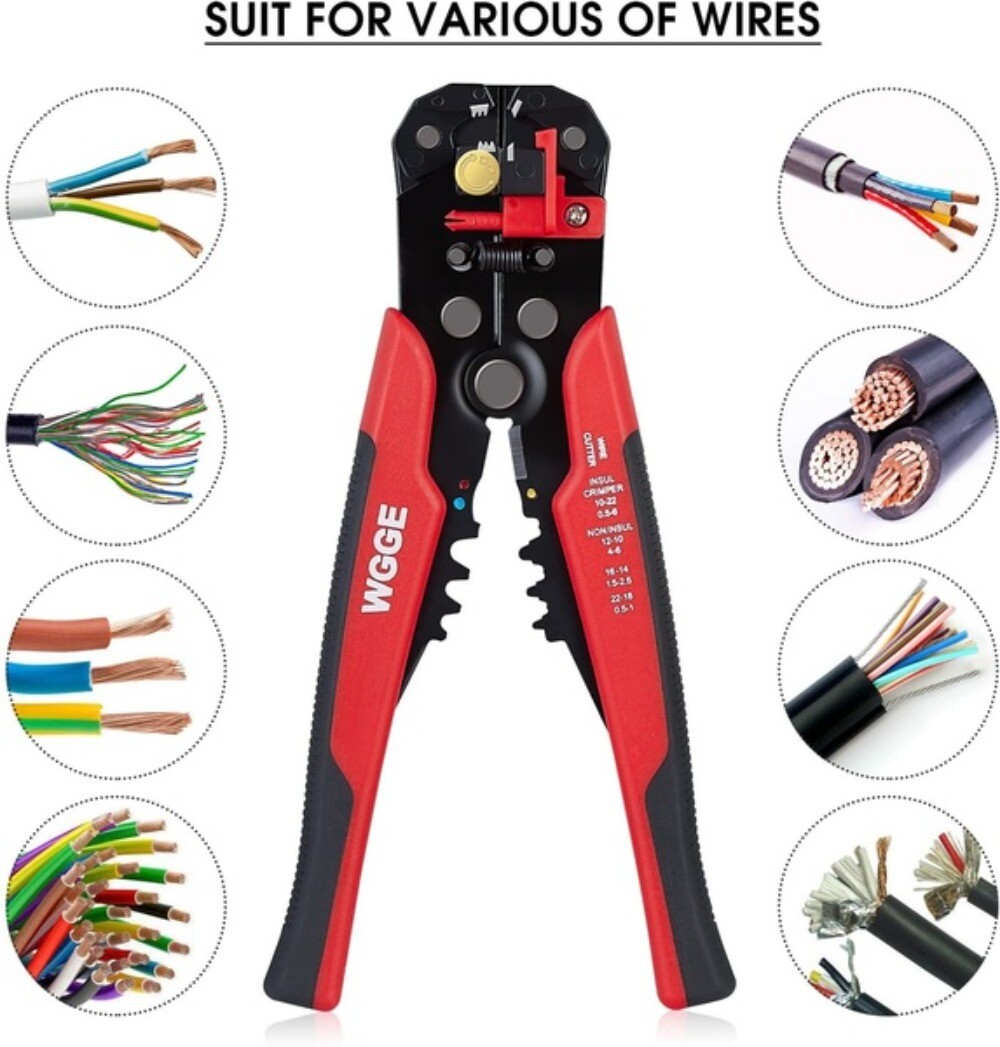 660PCS Non Insulated Butt Splice Uninsulated Crimp Wire Connectors Terminals Kit