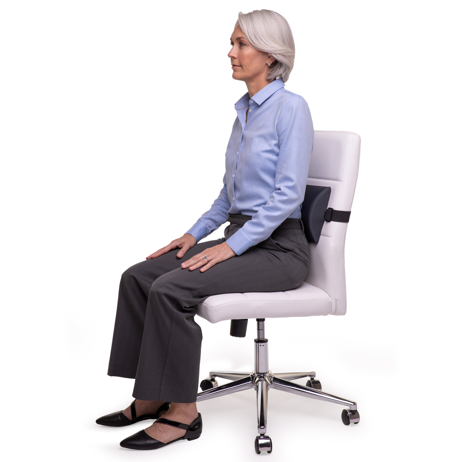 The Original McKenzie Slimline Lumbar Support by OPTP – USA-made Low Back