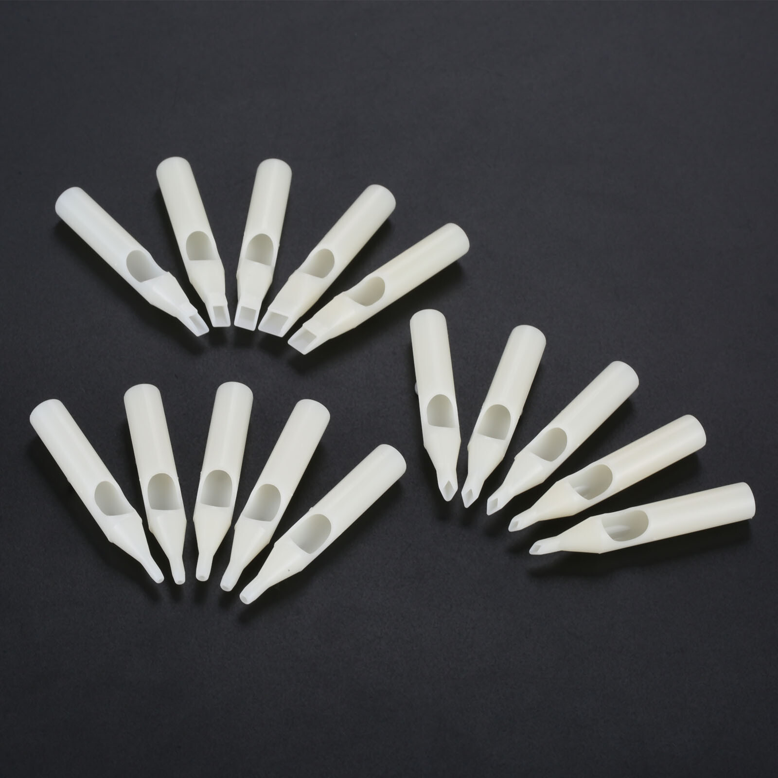 5Pcs Tattoo Disposable Tips Single Use Tattoo Machine Gun Nozzle Tip Needle Tube
