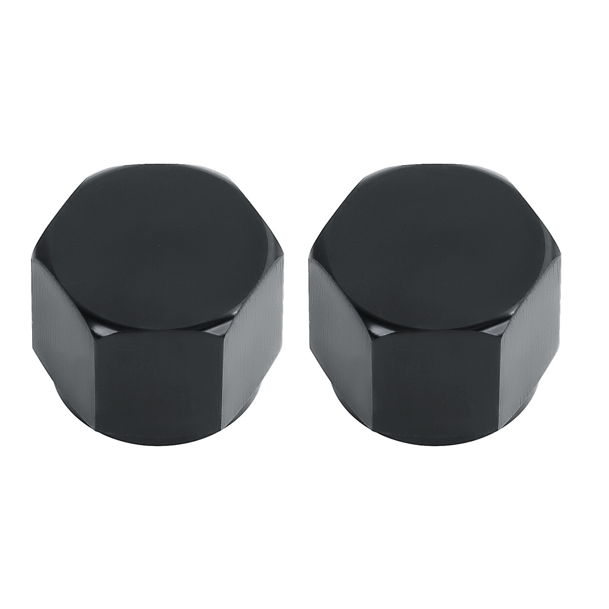 LokoCar 4AN 6AN 8AN 10AN Flare Cap Block off Fitting Plug Aluminum Black 2Pcs