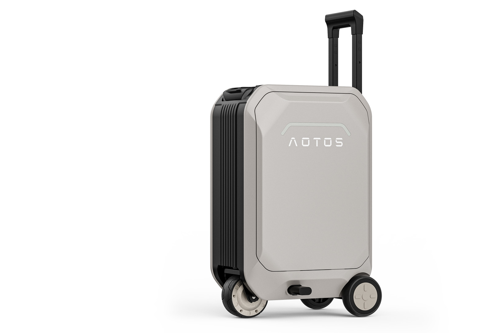 20'' Smart Rideable Suitcase 31L Electric Luggage Scooter For Travel&APP--Silver