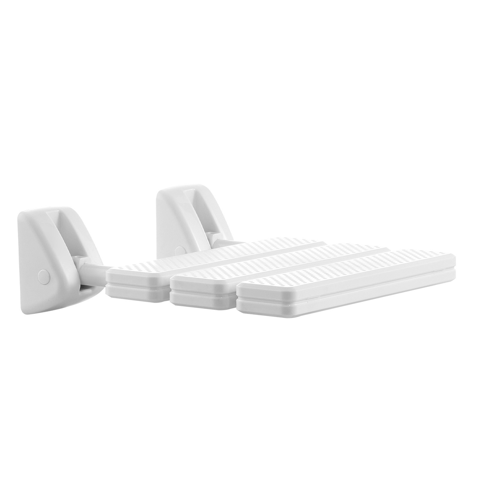 Uimoso Foldable Wall-Mounted Shower Seat with 220 lbs Capacity