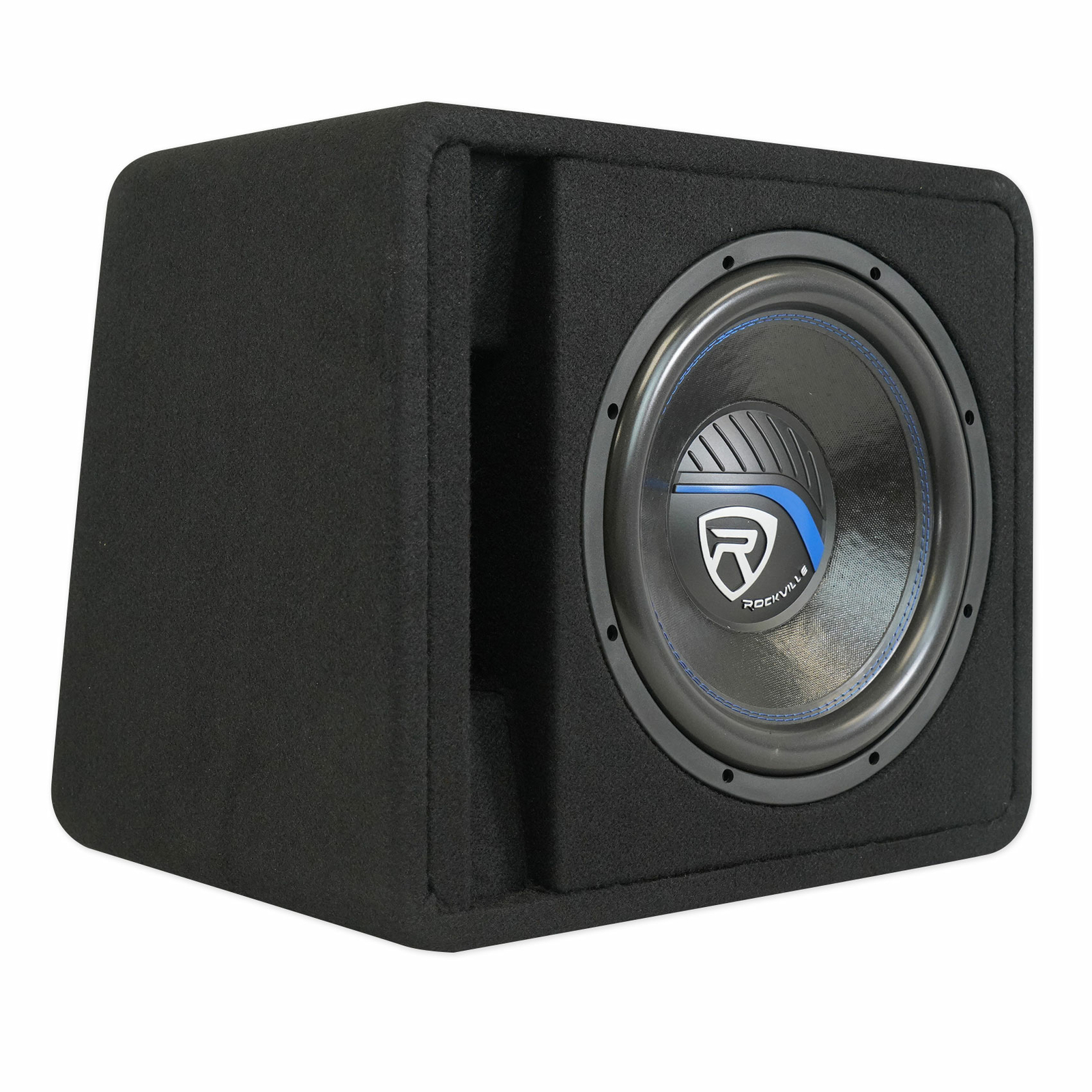 Rockville VS12K54 12" K5 1400w Car Subwoofer in Vented Sub Enclosure Box - 4 Ohm