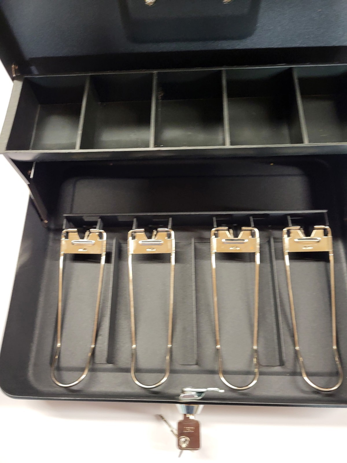 Honeywell Tiered Canitdoor Lever Cash Box Pre-Owned