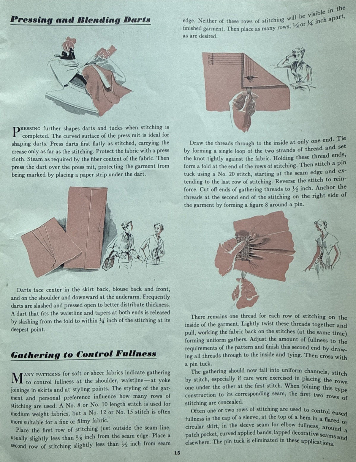 Vintage Singer Sewing Skills Reference Book 1955