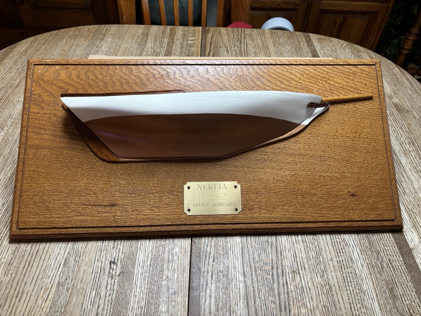 Half Hull Ship Model NEREIA L. Francis Herreshoff