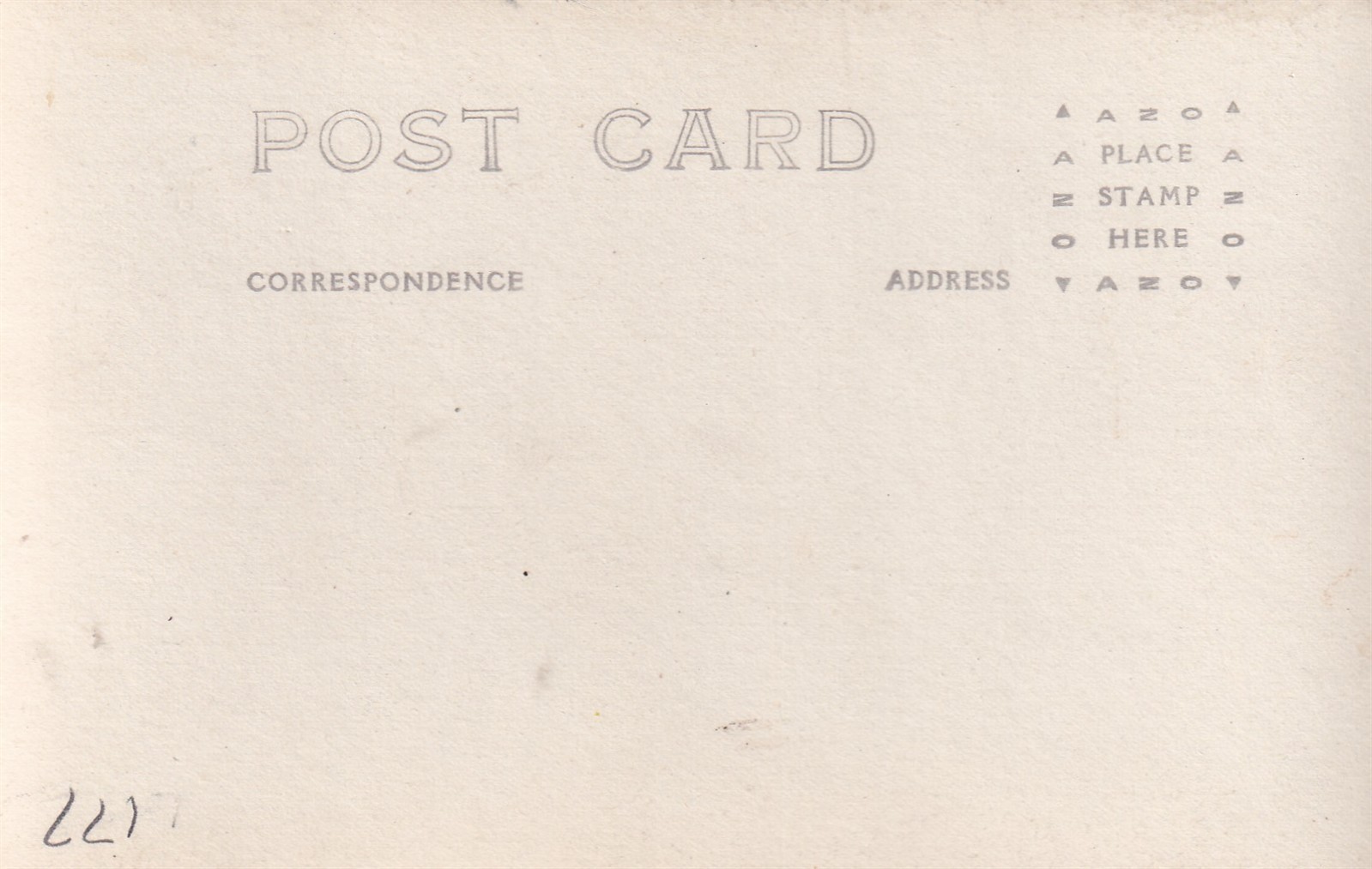 Original WWI RPPC Photo Postcard FRENCH BIG RAILWAY GUN RAILROAD ARTILLERY 177