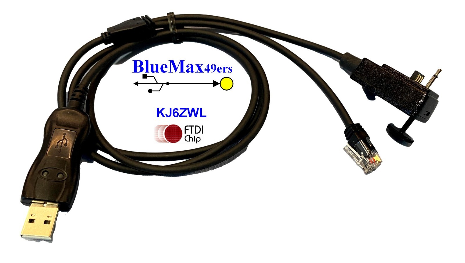 FTDI USB Programming Cable for old Bendix King Mobile & Portable Series LAA0725