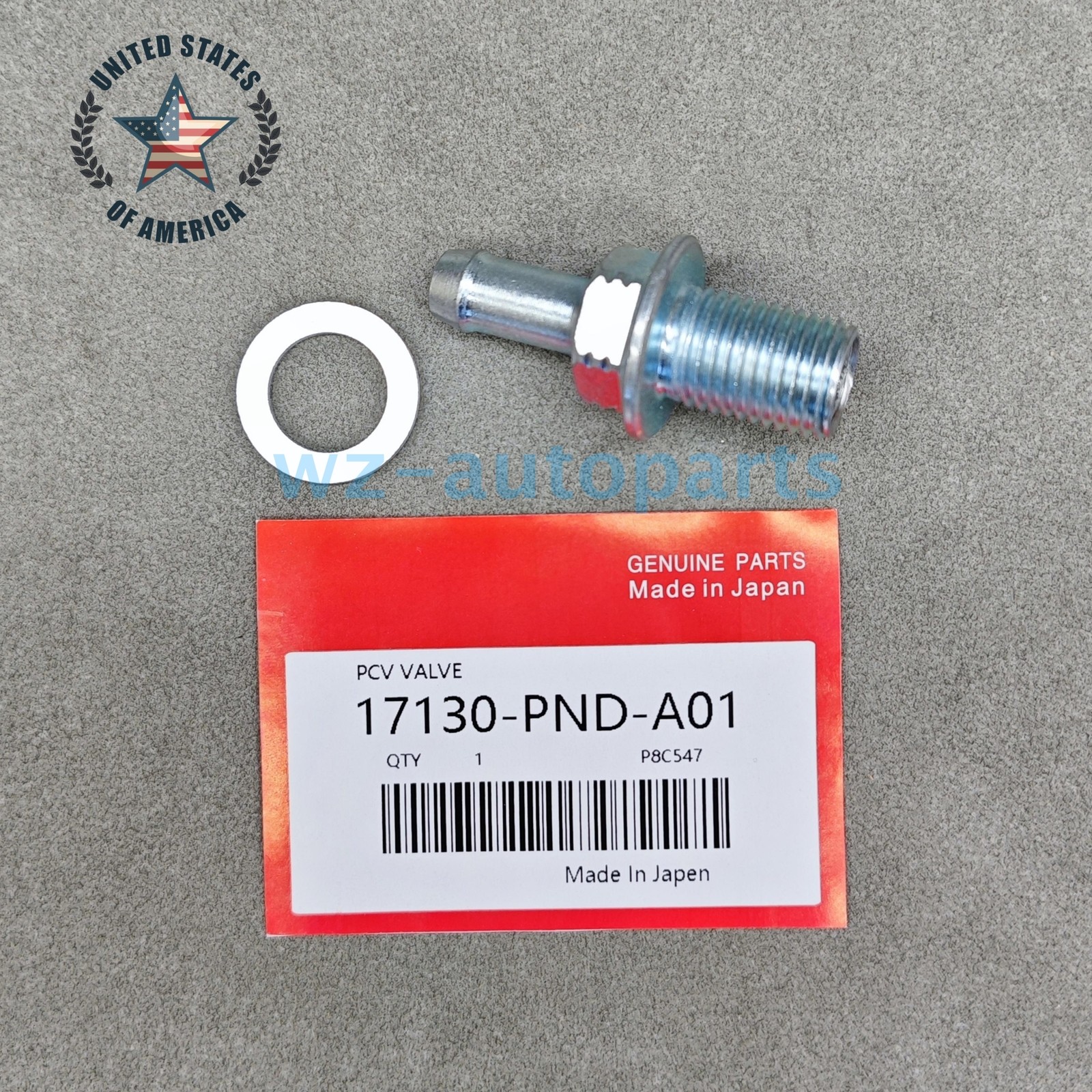 OEM!! 17130-PND-A01/ 94109-14000 Fits HONDA PCV VALVE WITH WASHER US