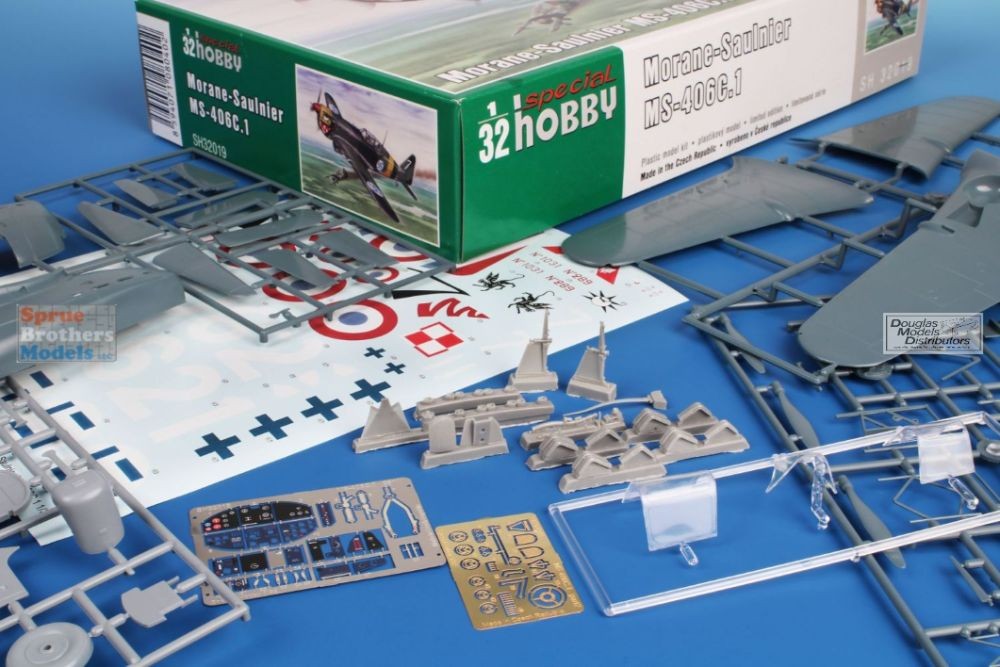 SPH32019 1:32 Special Hobby Morane-Saulnier MS-406C.1