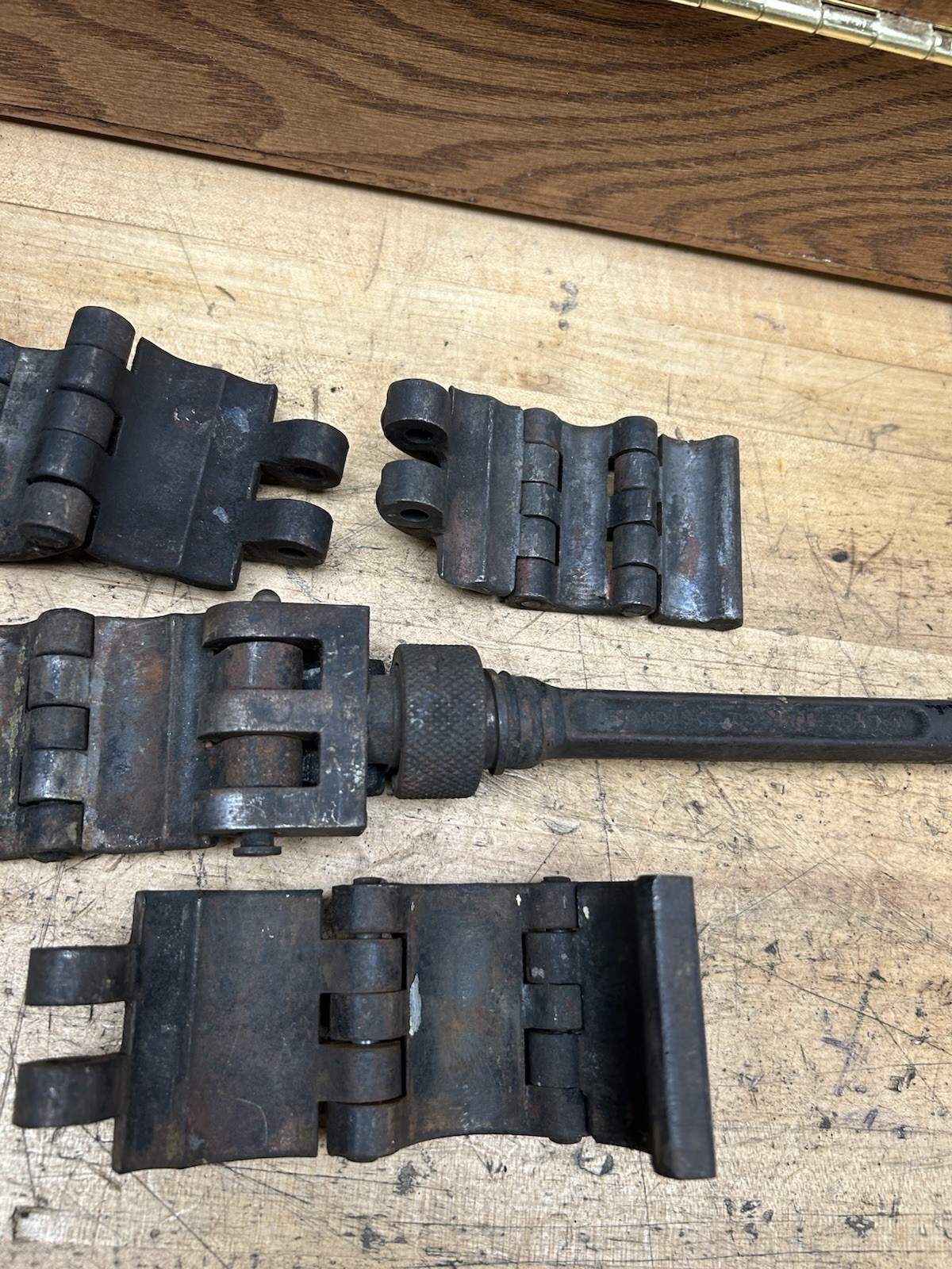 Antique Walworth Parmalee No. 1 Pipe Wrench With 4 Heads, RARE, Pat. 1907, USA