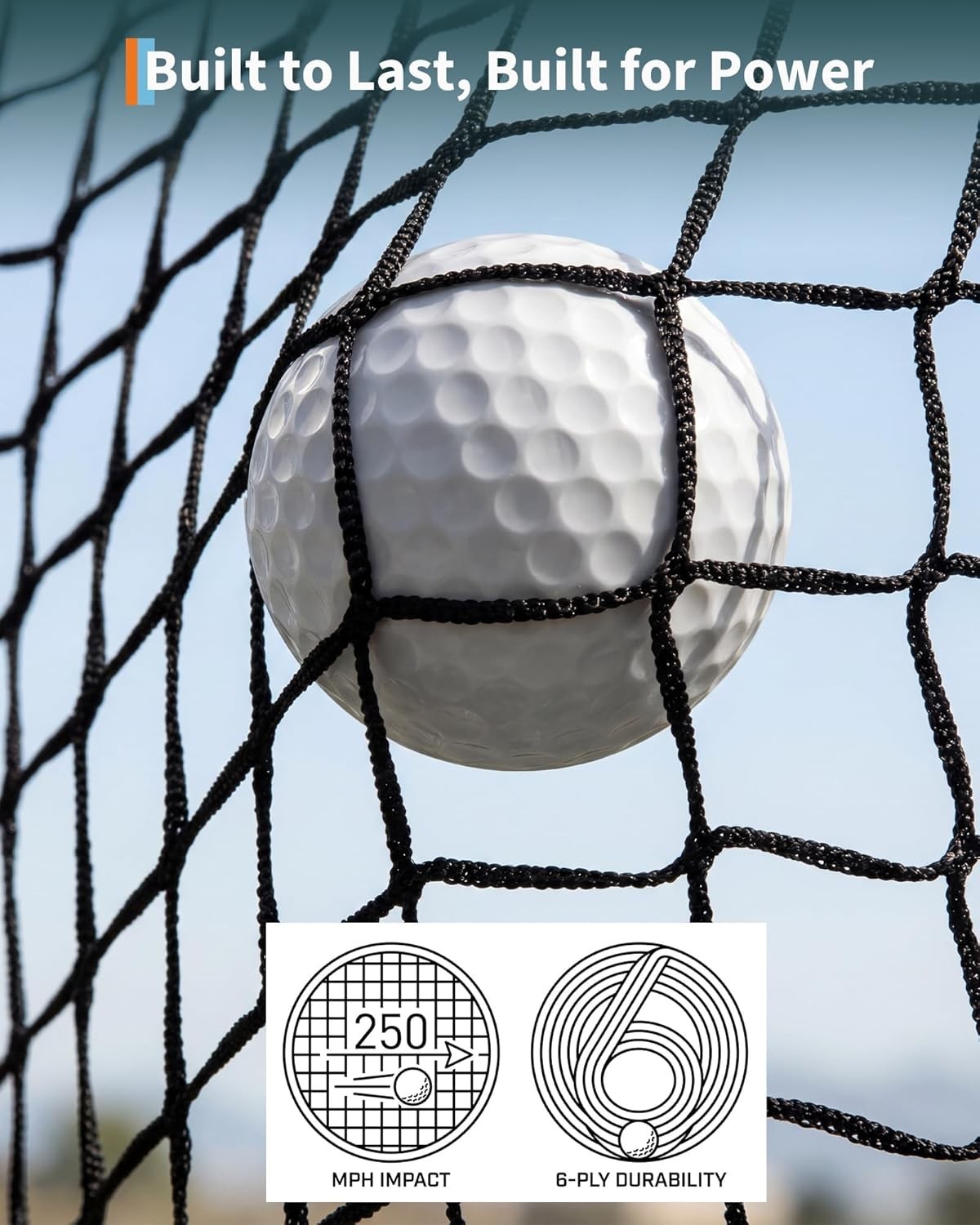 Enclosed Golf Cage Net 10x8x5.7ft with Blank Impact Screen, Indoor Simulator Set