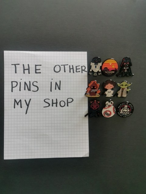 STAR WARS MANDALORIAN YODA pin New High Quality Skywalker Anakin Darth Vader