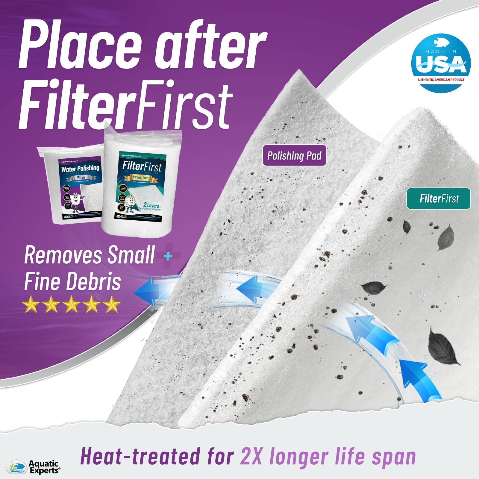 Polishing Filter Pad - Prefilter Media - 24 Inch x 36 Inch