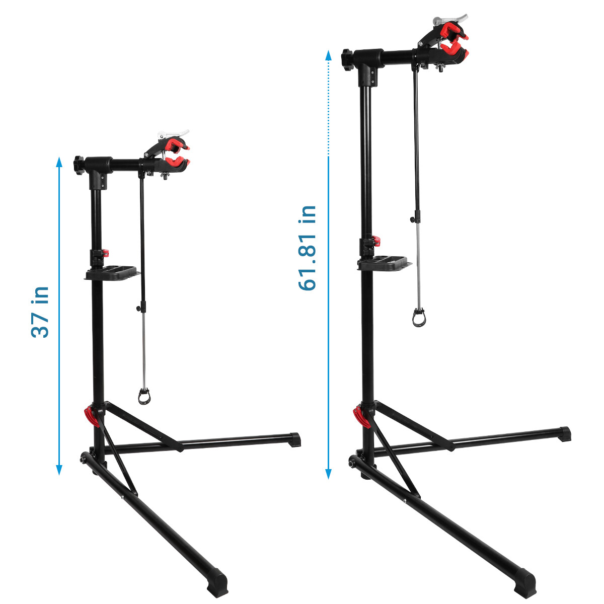 Bike Cycle Bicycle Repair Work Stand Maintenance Station Rack Height Adjustable