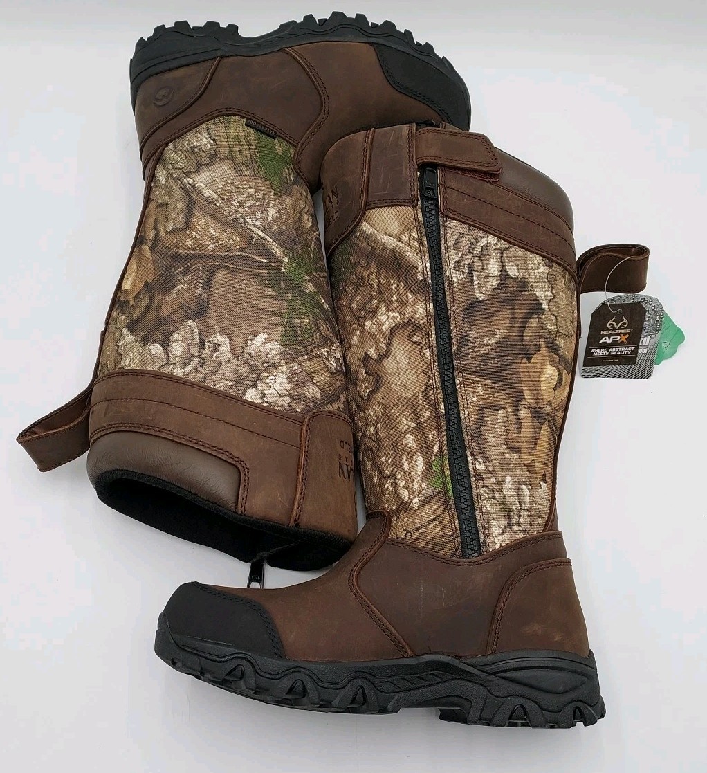 Magellan Outdoors Womens Sz 6B Snake Shield Armor 3.0 Realtree Edge APX (K4-D3)