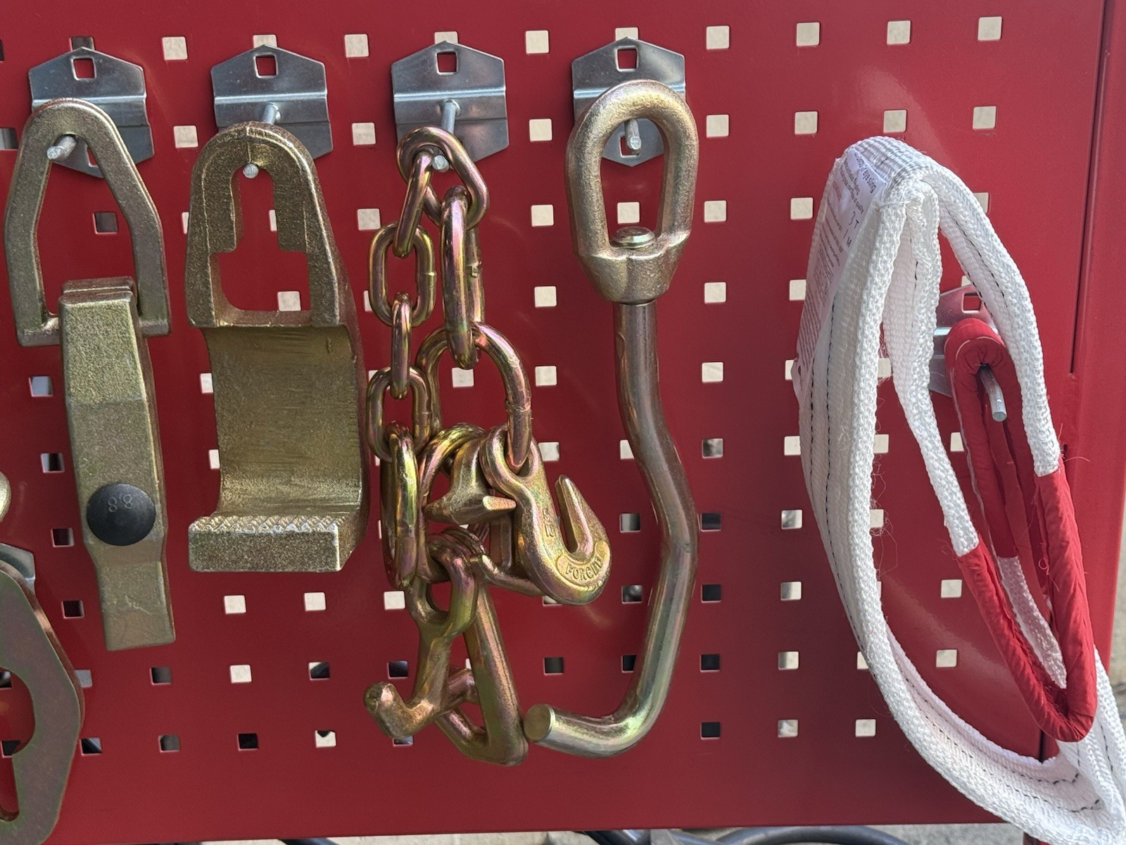 12pcs Auto Body Frame Machine Dent Repair Clamp Chain Puller Hook Set 5Ton Clamp