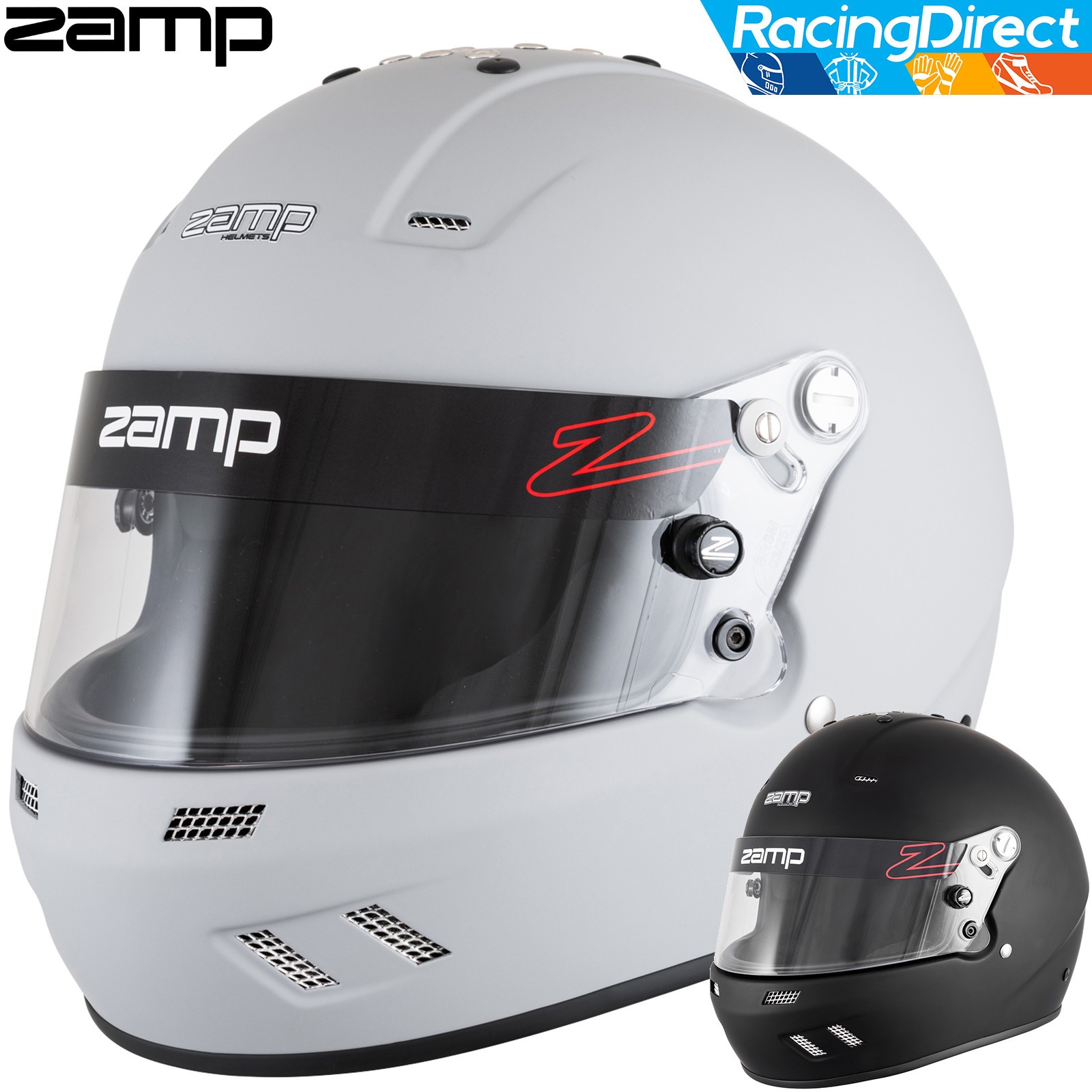 ZAMP RZ-57V SA2025 Auto Racing Helmet - Vented - Snell Rated Helmet- All Styles!