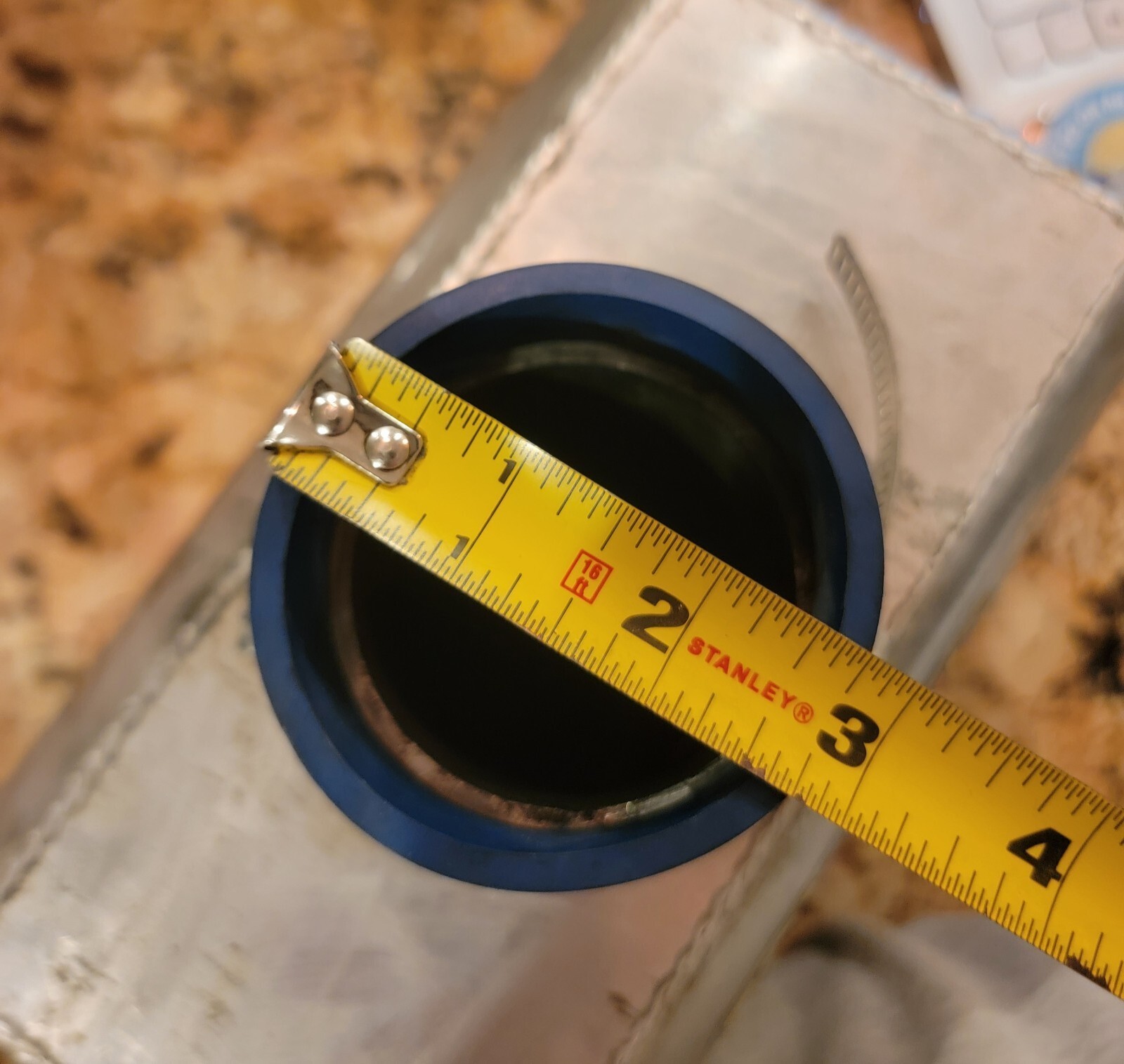 DG Tri-Oval Yamaha Kawasaki Jet Ski Silver Metal Aluminum Exhaust Water Box