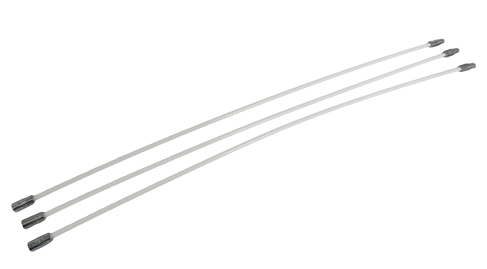 Pellethead 3' Flexible Nylon Vent Cleaning Rods - 3 Pack