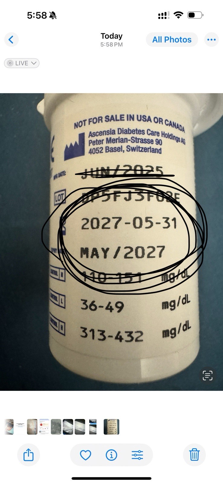 LOT OF 4 Contour Strips 50 Ct EACH Exp 5/2027 US See Pic Regular Contor