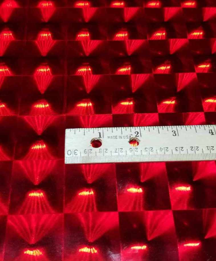 Cherry Red Mirror Lens Sign Plotter Cutter Vinyl Roll
