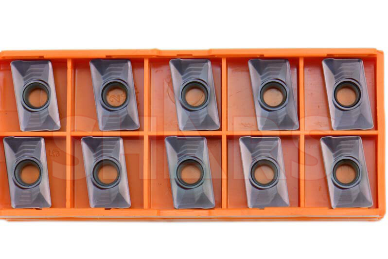 SHARS 10PCS APKT 1604 33 CARBIDE INSERT FOR ALLOY STAINLESS STEEL NEW !{