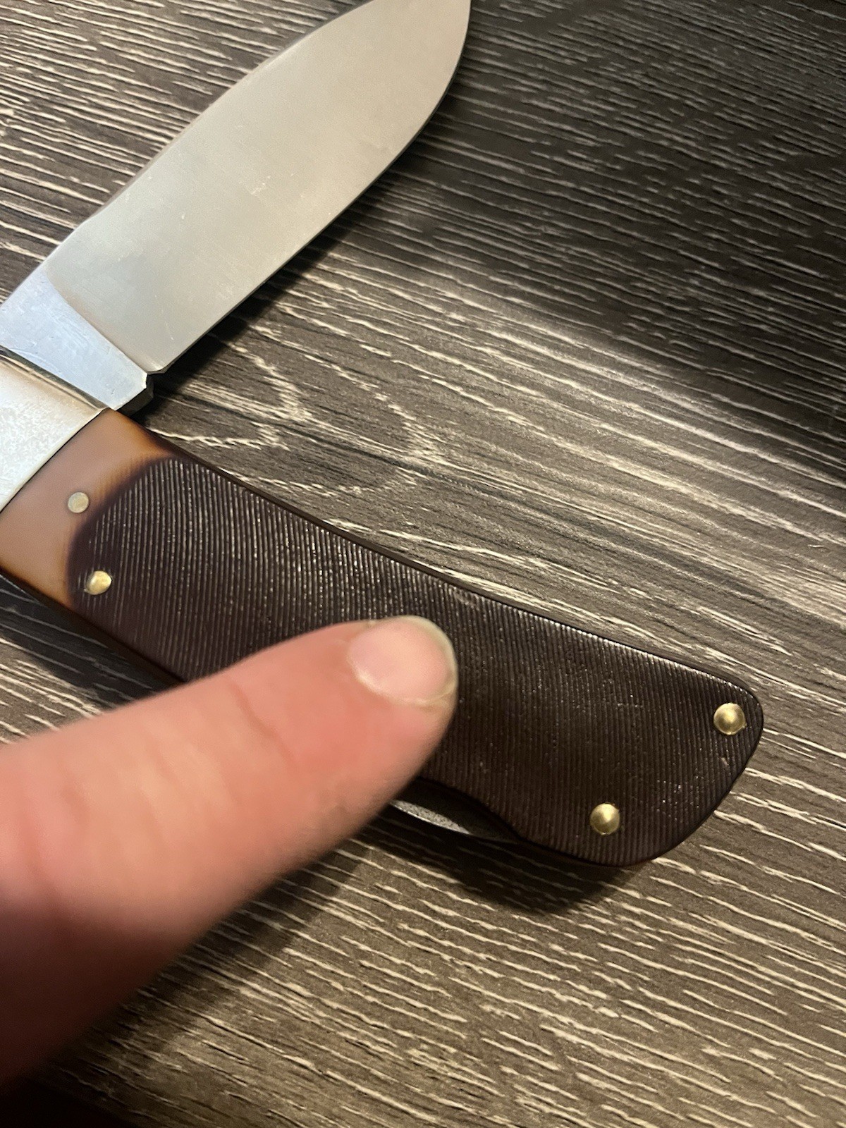 Vintage Rare Schrade Old Timer USA 51OT Large Lockback Knife