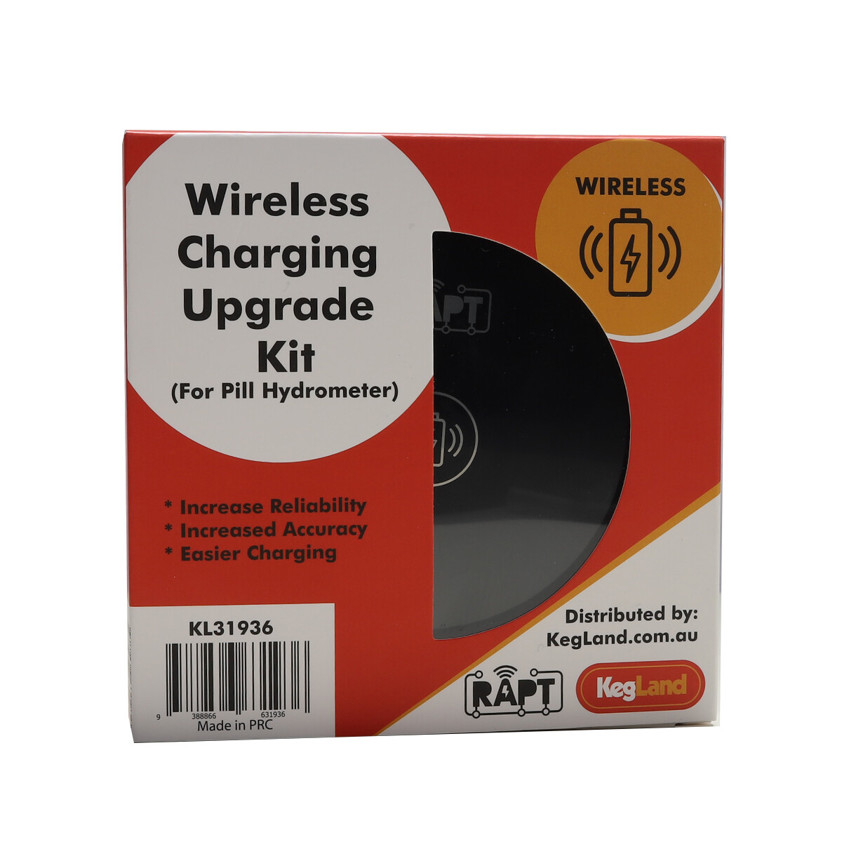 Wireless Charging Docket Kit for RAPT Pill Hydrometer Charging Coil + Weights