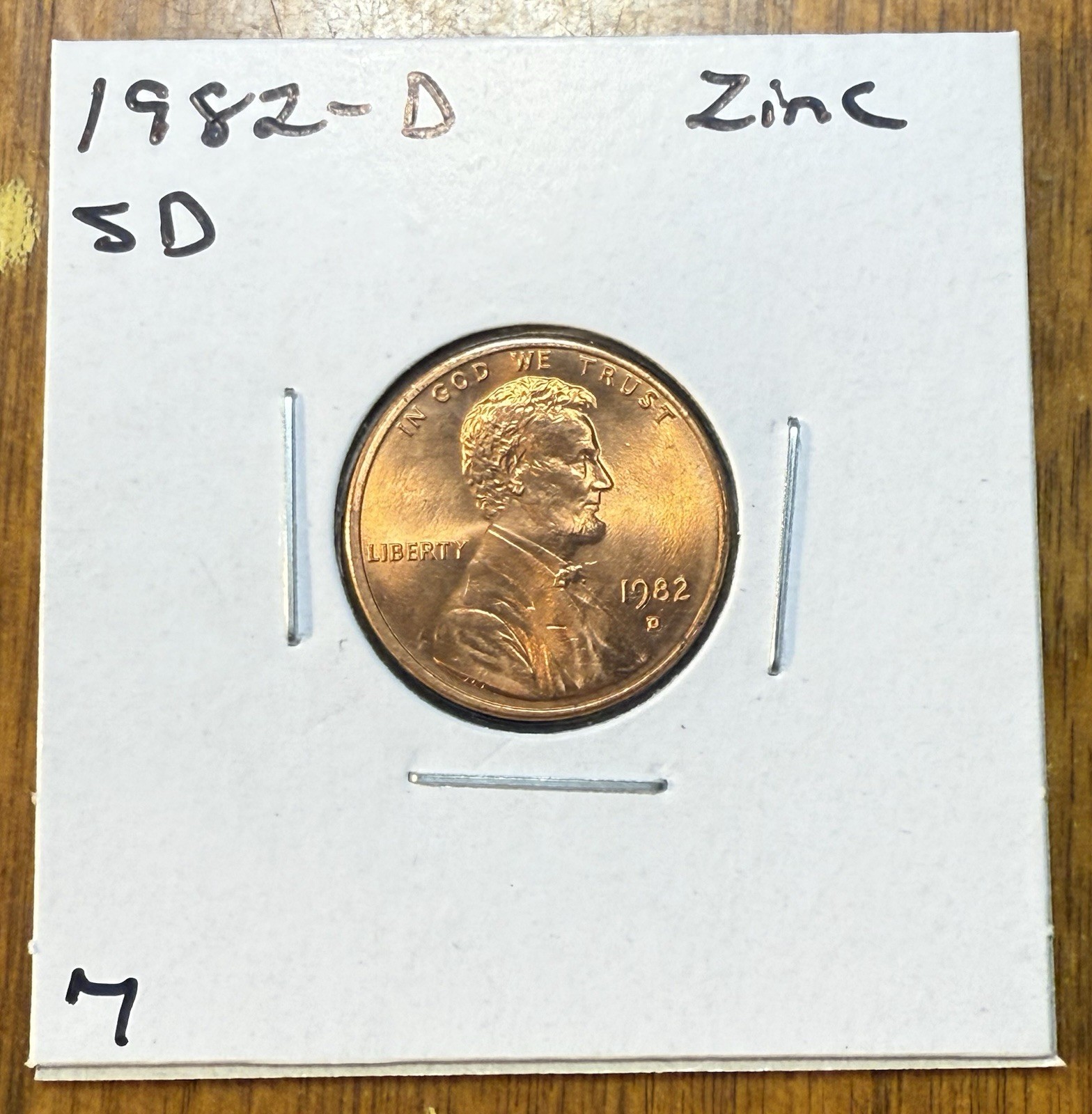 1982 P & D Lincoln Penny Cent Set. All 7 Varieties, UNC! Only A Few Available..