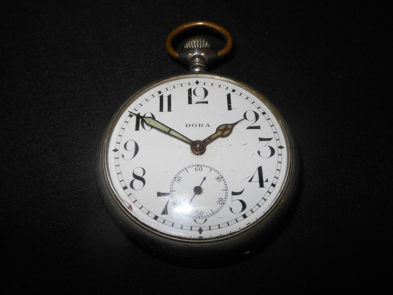 WW1 German Fliegertruppen Taschenuhr - AIRCRAFT COCKPIT CLOCK - DORA - RARE!