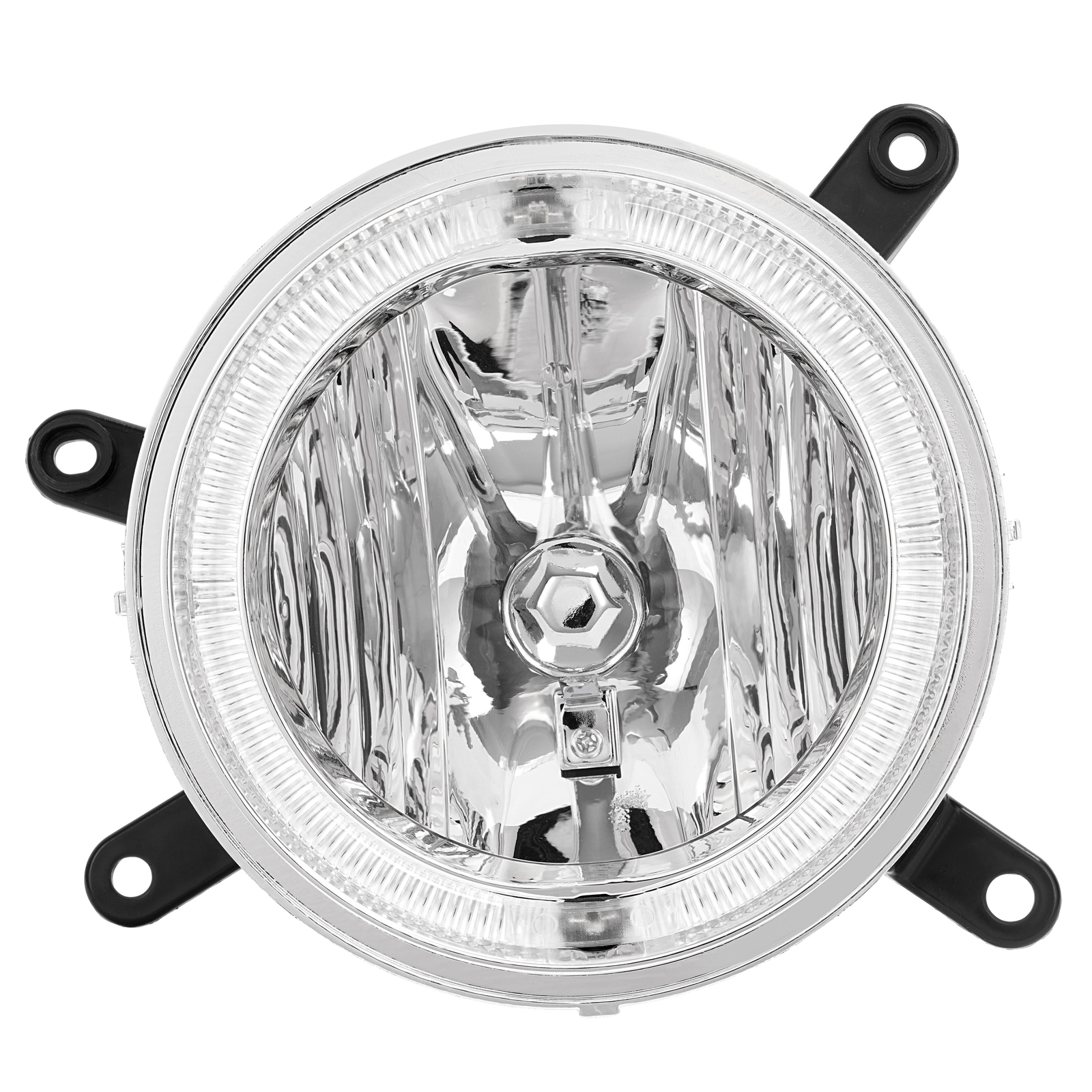 Fog Lights LED Halo Running Light Smoke Lens For Ford Mustang GT 2005-2009 RH&LH