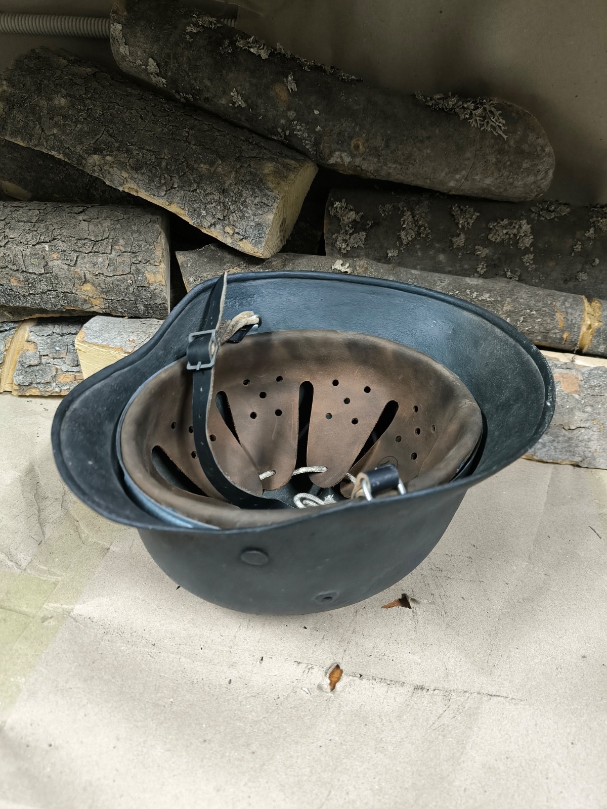 Helmet german original nice helmet M35 original WW2 WWII size 64