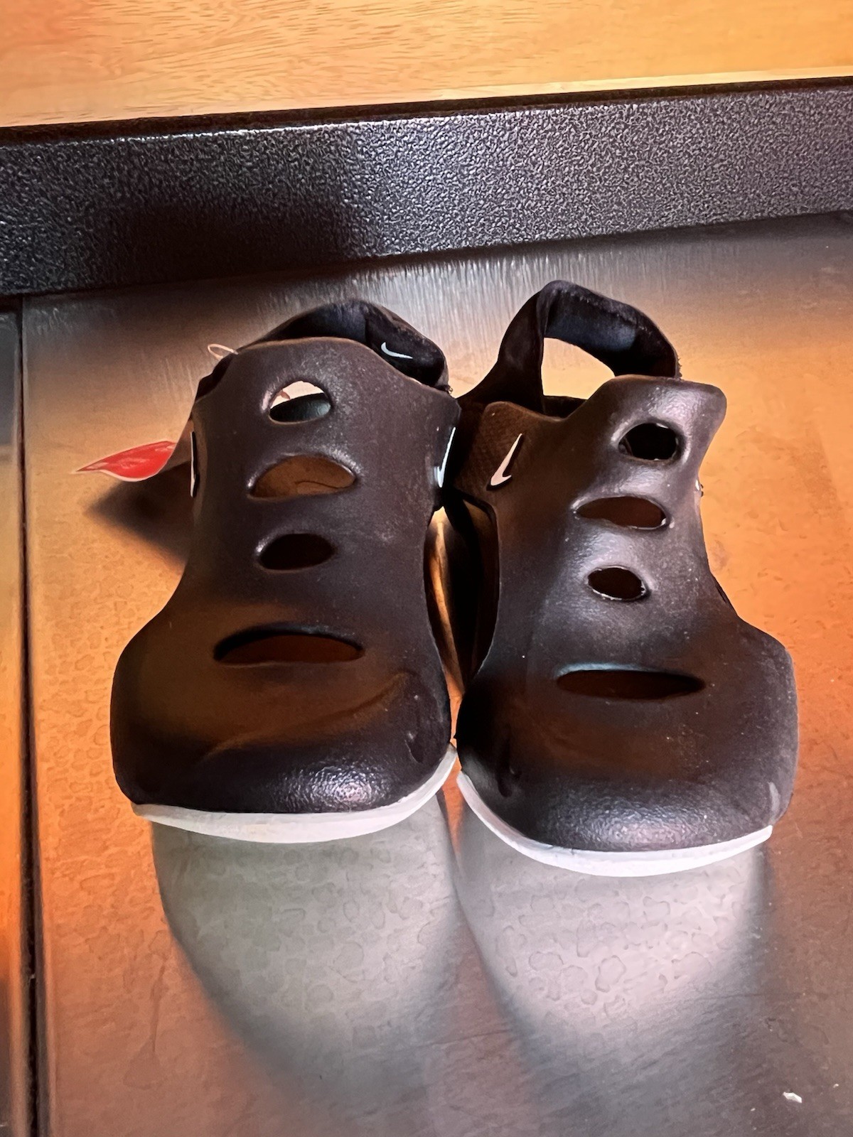 Nike Sunray Protect 3 Black Toddler Unisex Sandals Shoes Size 8C