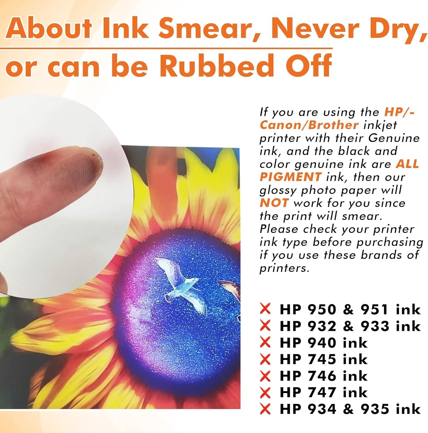 300 Sheets Koala Glossy Printer Paper 8.5x11 30lb 115g Thin Inkjet Photo Paper