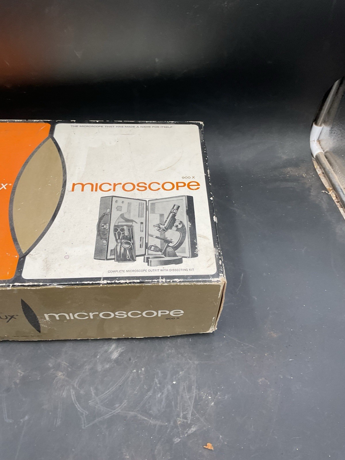 Vintage Monolux Microscope W/ Case