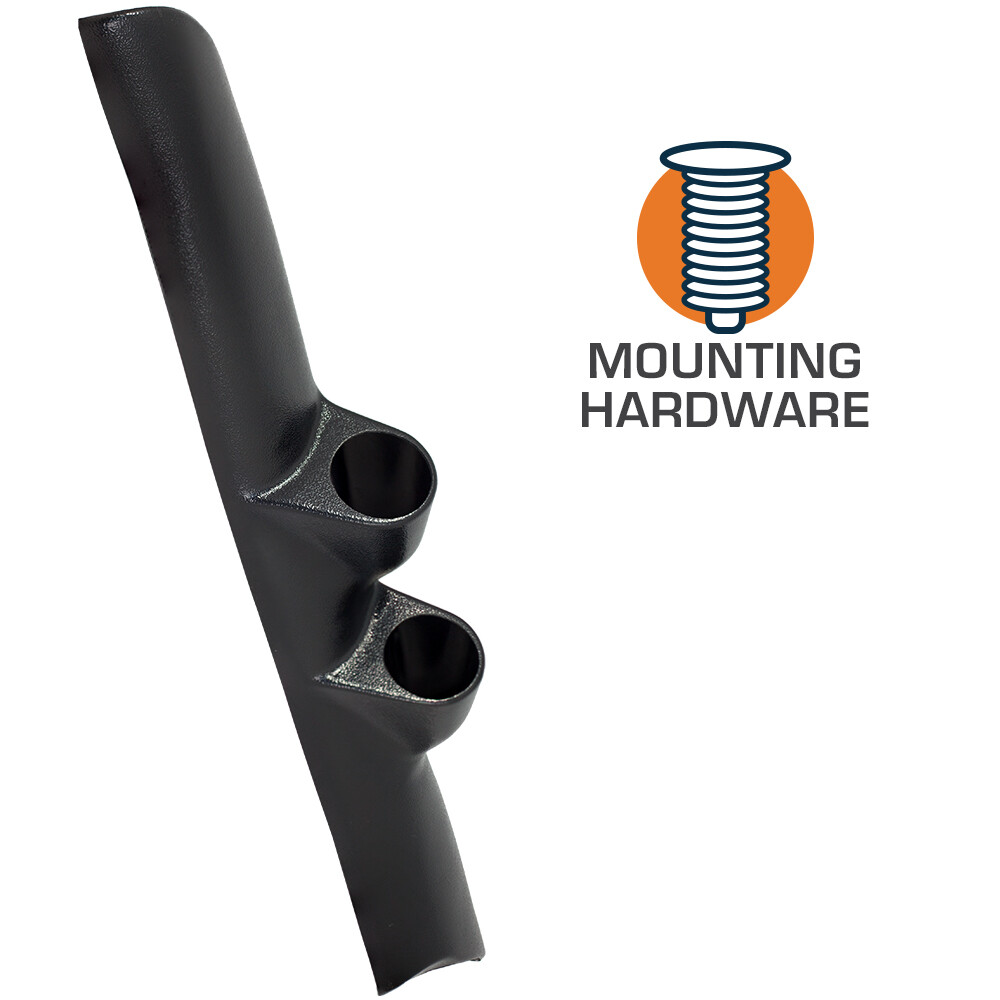 GlowShift Dual Pillar Pod w B7 Boost Pyro EGT Gauges for 94-97 Dodge Ram Cummins