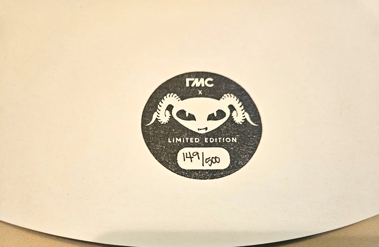 Puscifer Band Signed Round Poster #/500 Arcosanti Rainbow Foil 2020 Mint #G37